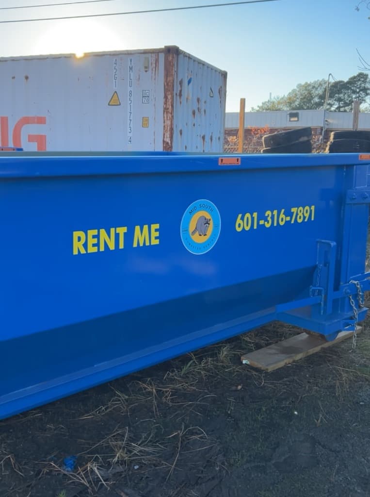 Home renovation dumpster in Terry, MS